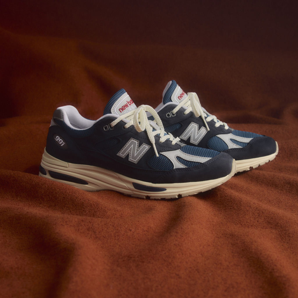 New Balance M 991 Vintage Sport Made in UK Freizeitschuhe in BLAU