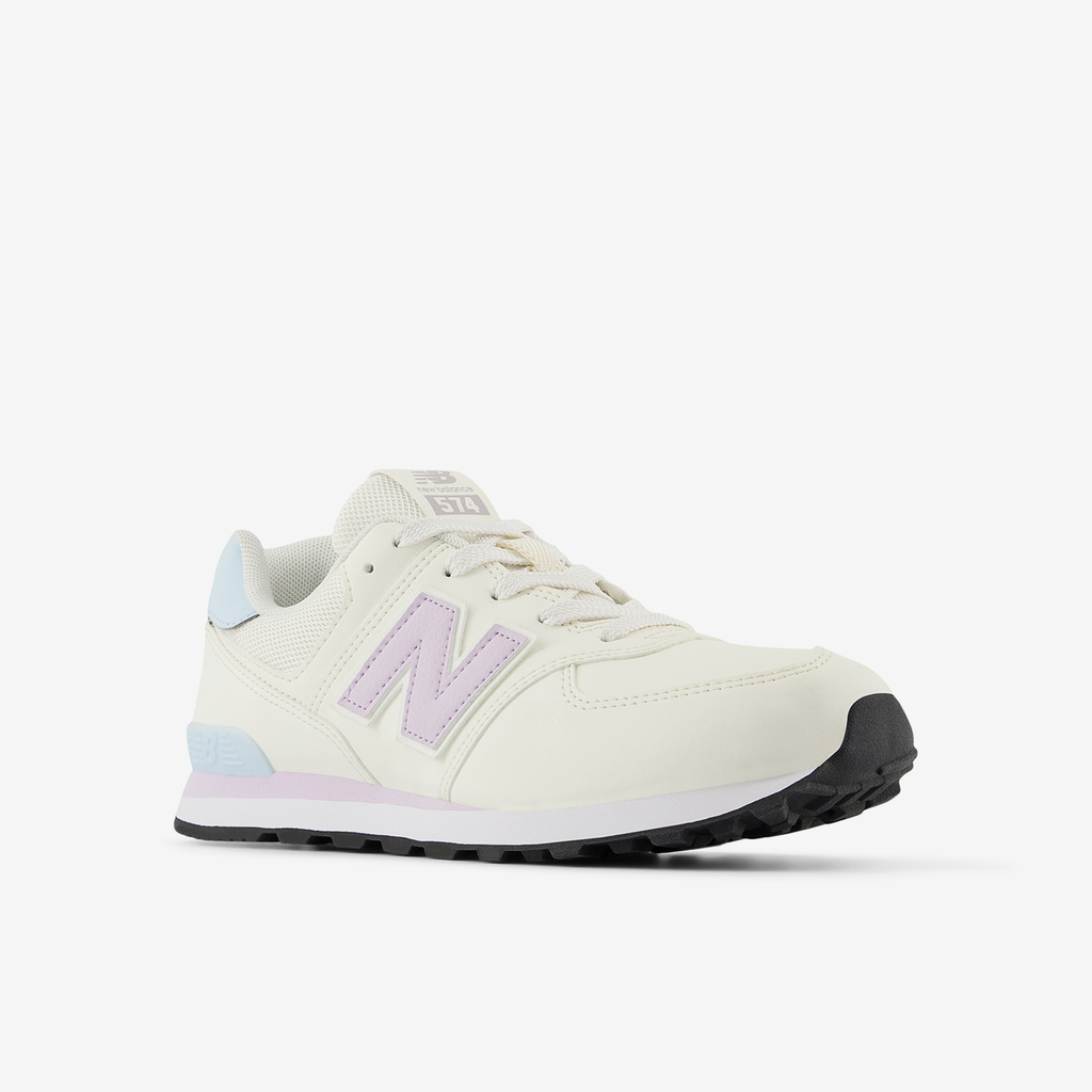 New Balance G 574 Closed Vamp Freizeitschuhe in WEISS