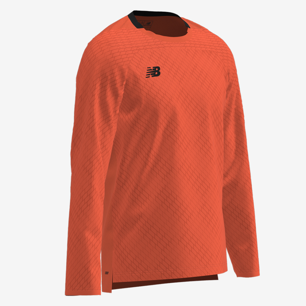 New Balance Y TW Kit Net GK LS Jersey in ORANGE