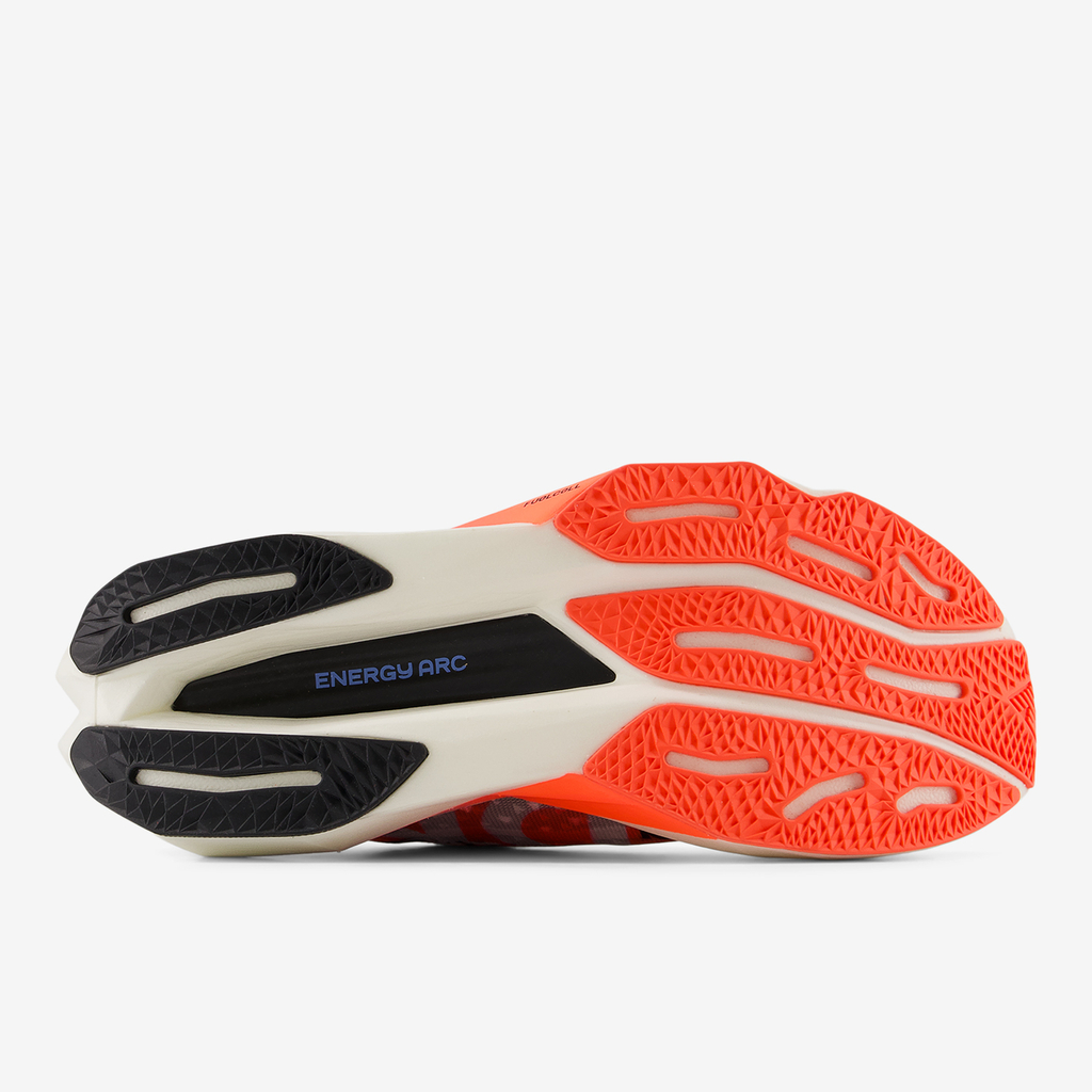 New Balance W SuperComp Elite v4 London Marathon Laufschuhe in ROT