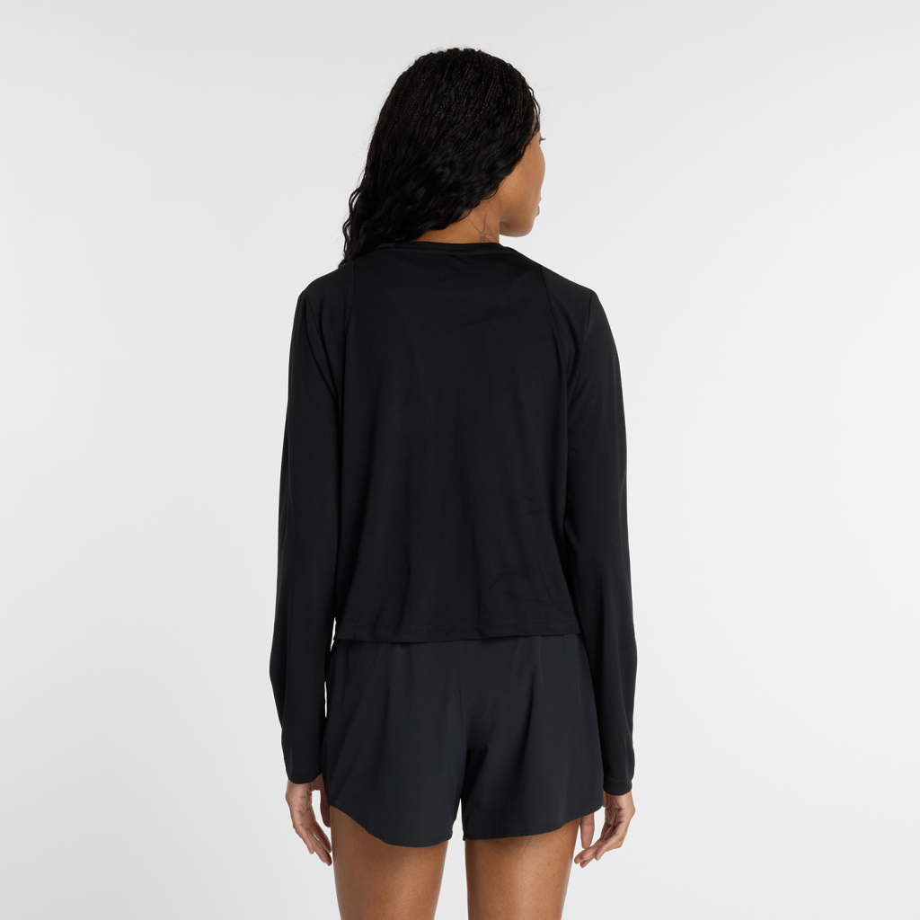 New Balance W Infinity Propel Long Sleeve in SCHWARZ