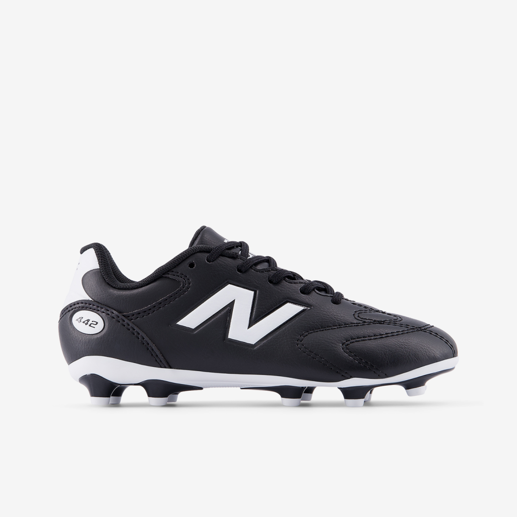 New Balance Y 442 Team Jnr FG v3 Nockenschuhe in SCHWARZ