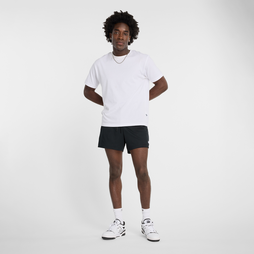 New Balance Sport Essentials Mesh Short 5" in SCHWARZ