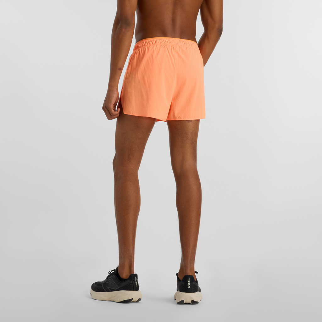 New Balance RC Ultra Light Split Short 3" in ORANGE