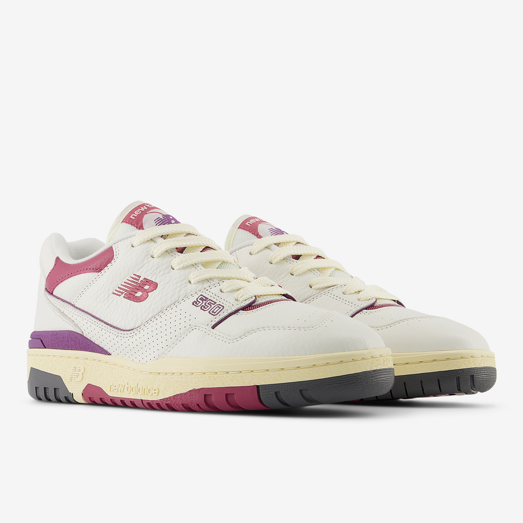New Balance U 550 Retro Tennis Freizeitschuhe in WEISS