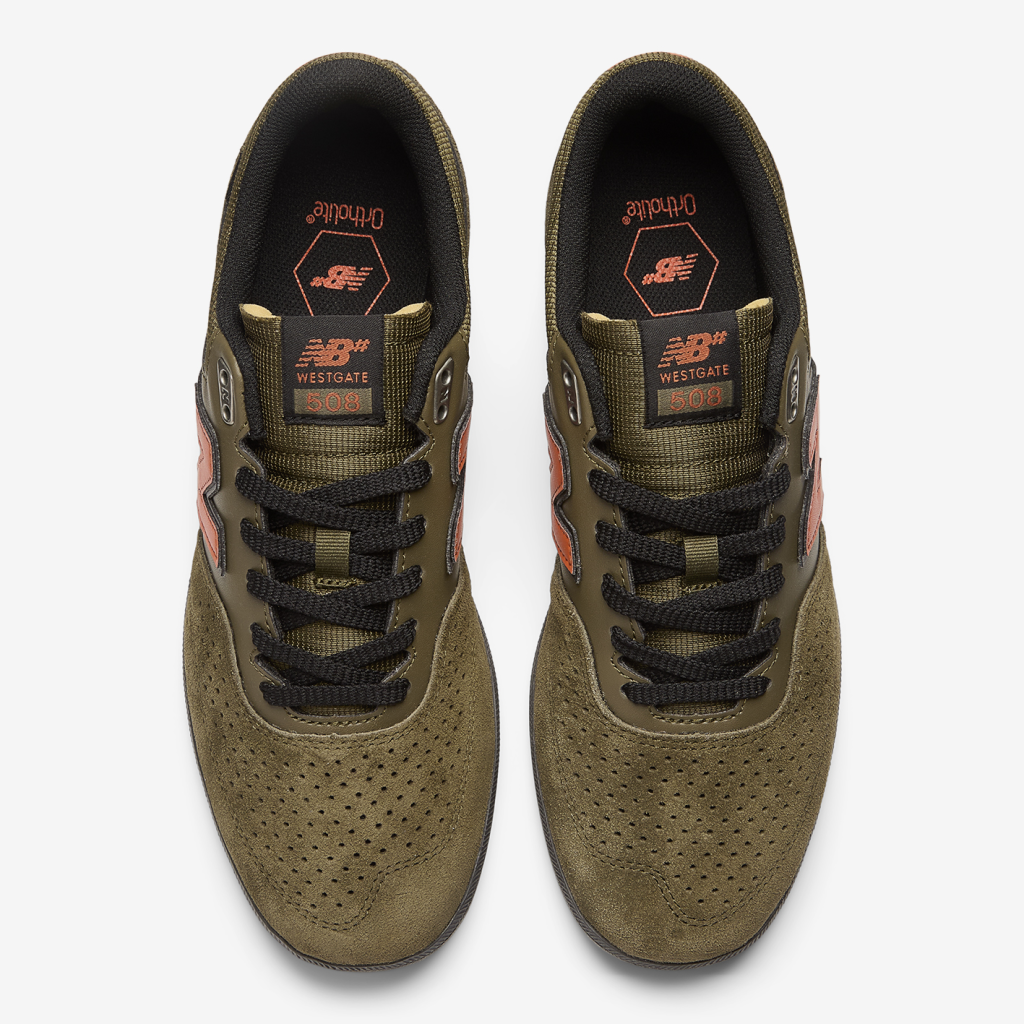 New Balance M Numeric 508 Brandon Westgate Skateboardschuhe in GRÜN