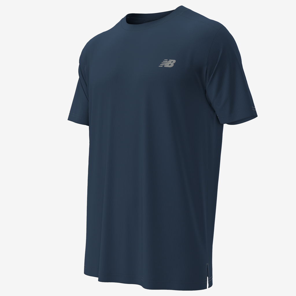New Balance Sport Essentials Run T-Shirt in BLAU
