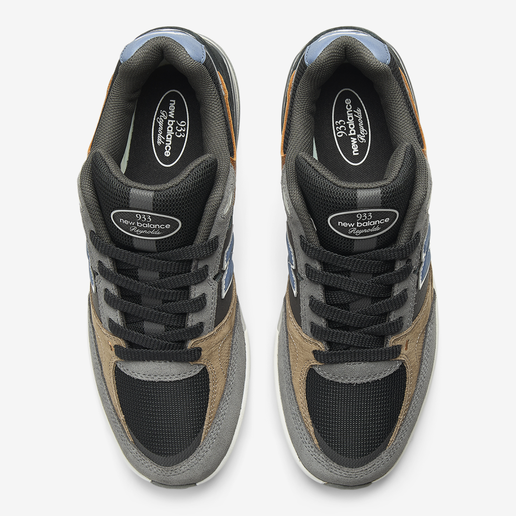 New Balance M Numeric 933 Andrew Reynolds Skateboardschuhe in GRAU