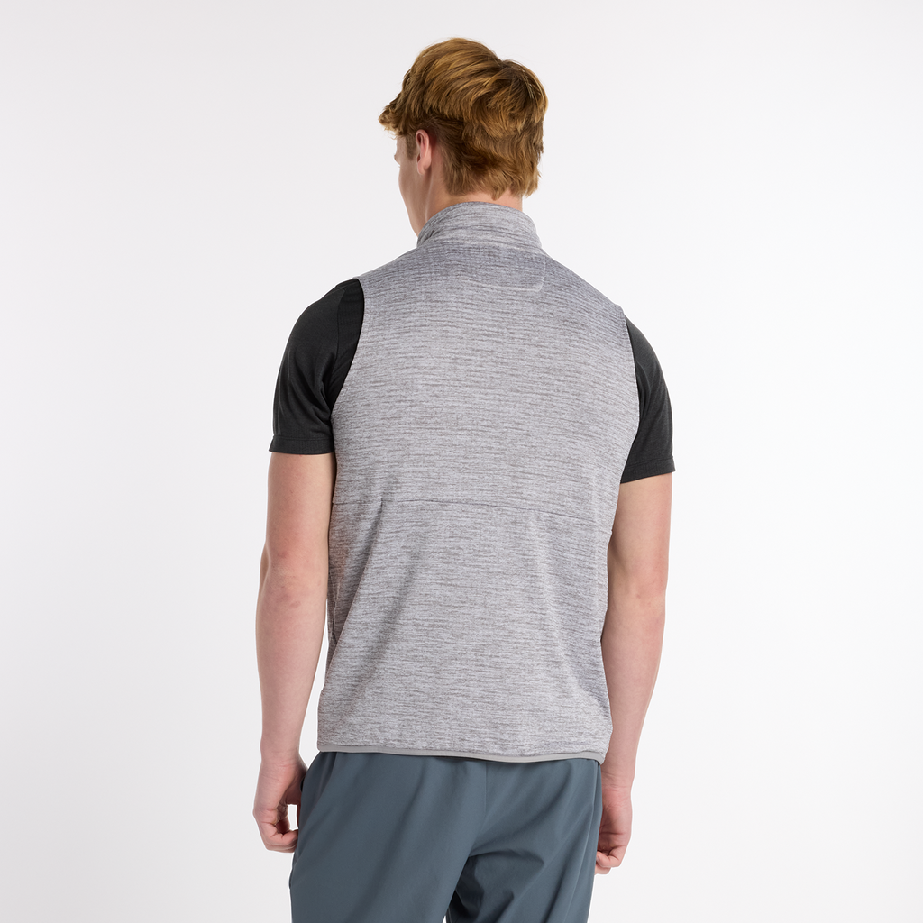 New Balance Heat Grid Vest in GRAU