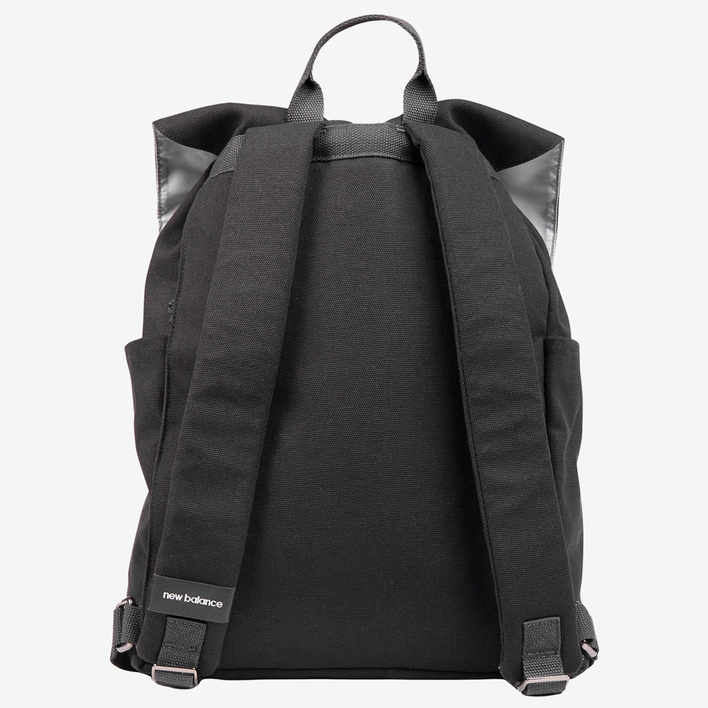 New Balance Canvas Backpack in SCHWARZ