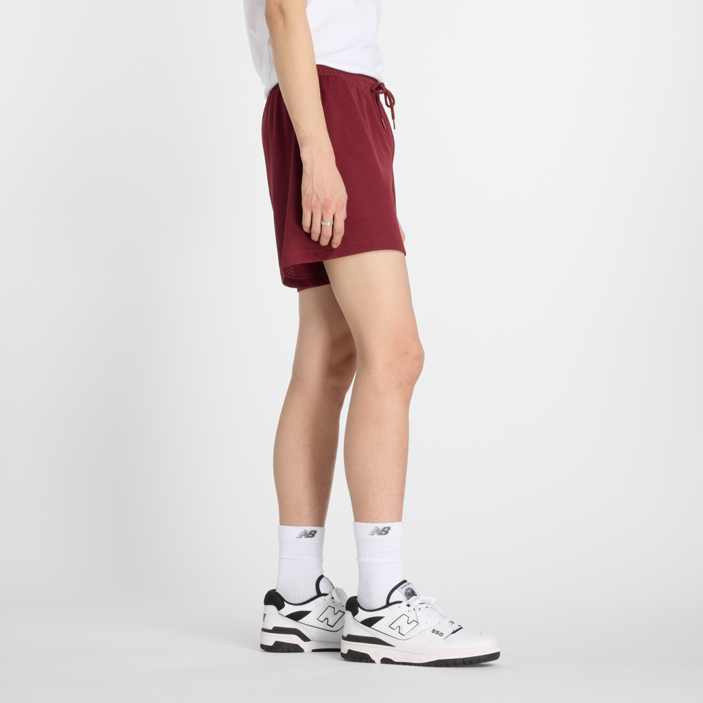 New Balance Sport Essentials Mesh Short 5" in ROT