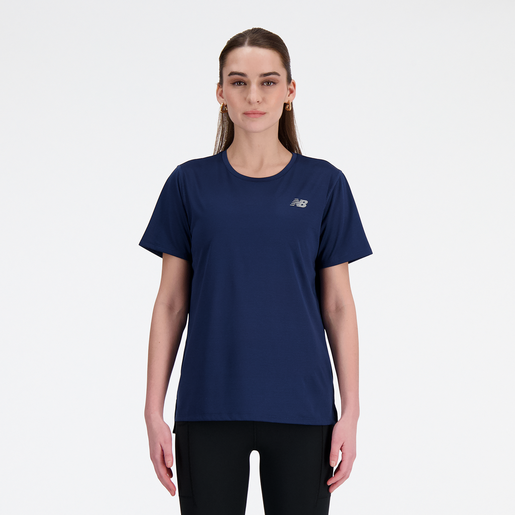 New Balance W New Balance Short Sleeve in BLAU