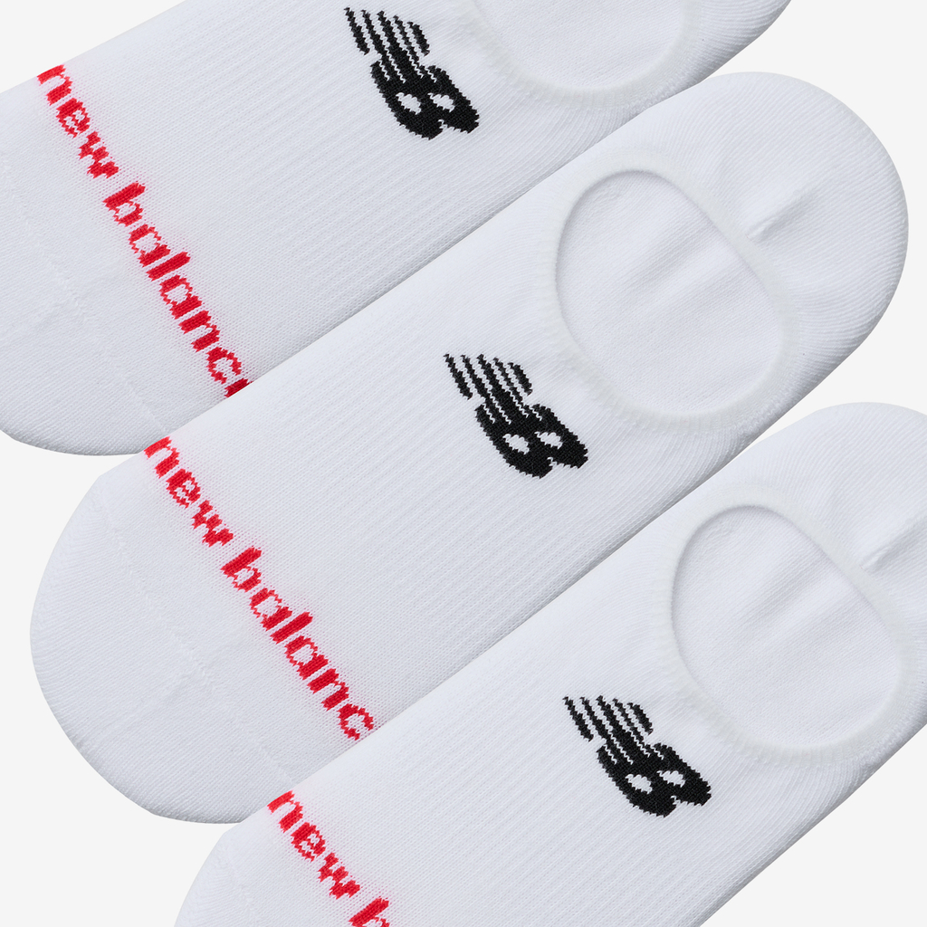 New Balance NB Everyday Ultra Low No Show 3 Pairs in WEISS