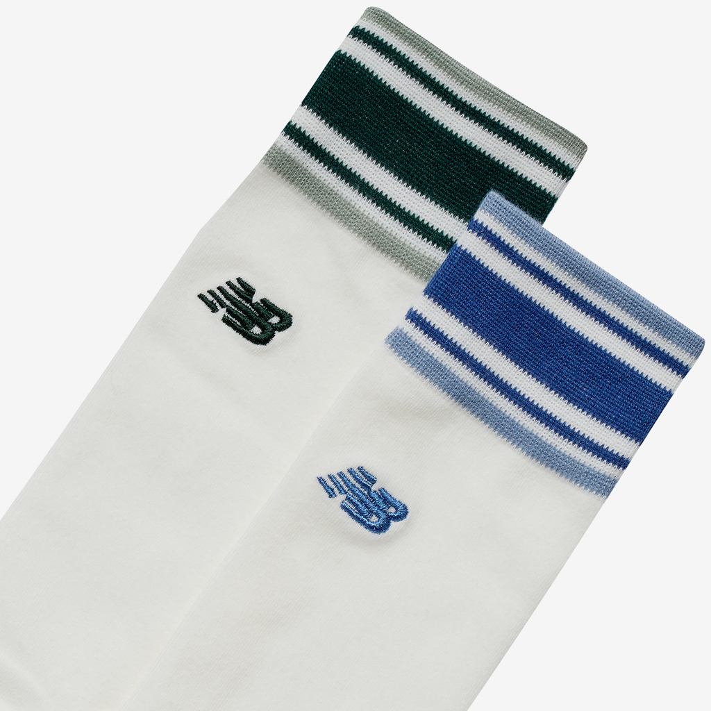 New Balance Performance Crew Socks 2 Pack in MEHRFARBIG