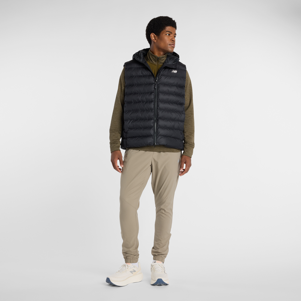 New Balance Athletics Heat Grid 1/2 Zip in BRAUN