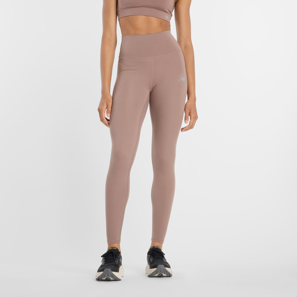 New Balance W NB Harmony High Rise Legging 27" in BRAUN