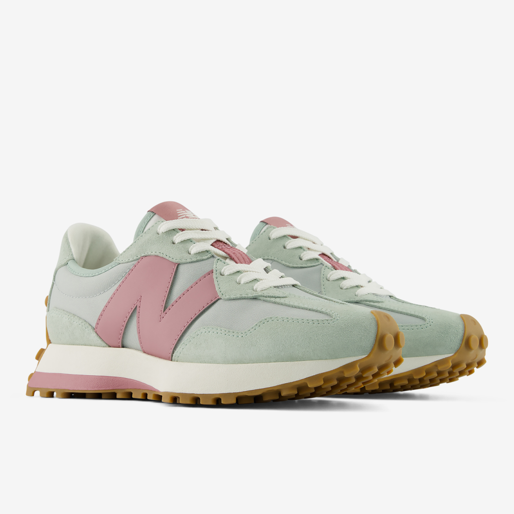 New Balance W 327 Grape Freizeitschuhe in GRAU