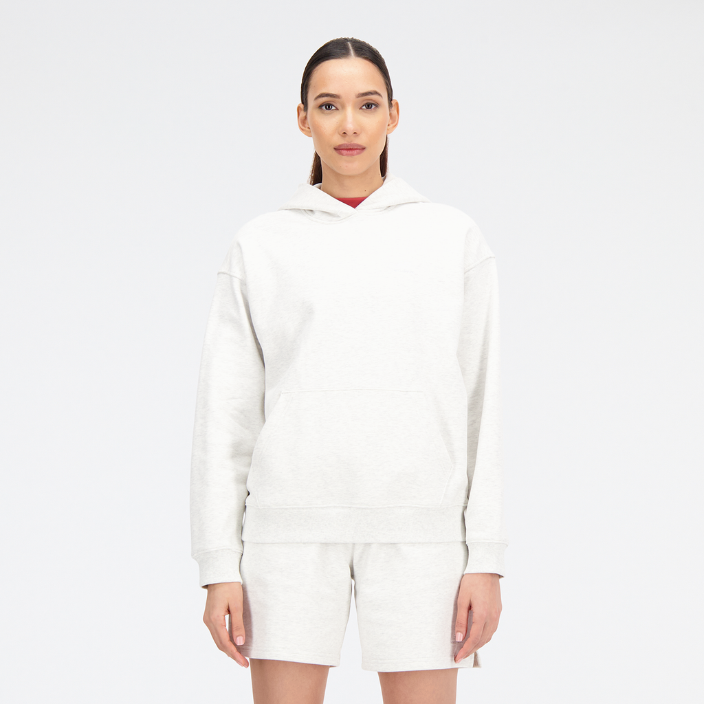 W Athletics French Terry Oversized Hoodie sea salt heather Hauptbild_brandshop