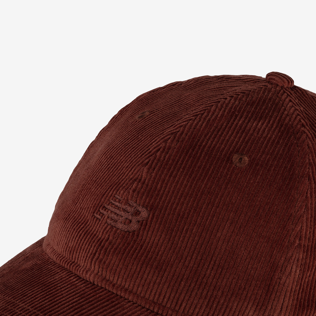 6 Panel Washed Corduroy Hat rich oak detail_bild1_brandshop