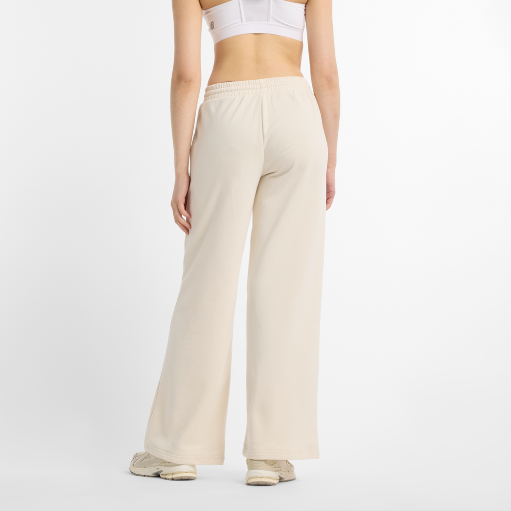 New Balance Coastal Fleece Pant in BEIGE