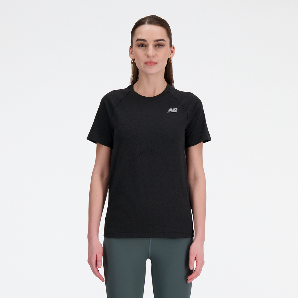 W Seamless T-Shirt black heather Hauptbild_brandshop