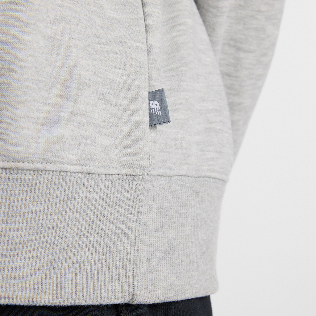 New Balance Sport Graphic French Terry Hoodie in GRAU