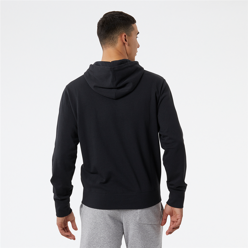 NB Classic Hoodie black model_bild_back_brandshop