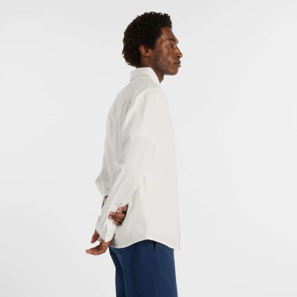 New Balance Oxford Shirt in BLAU