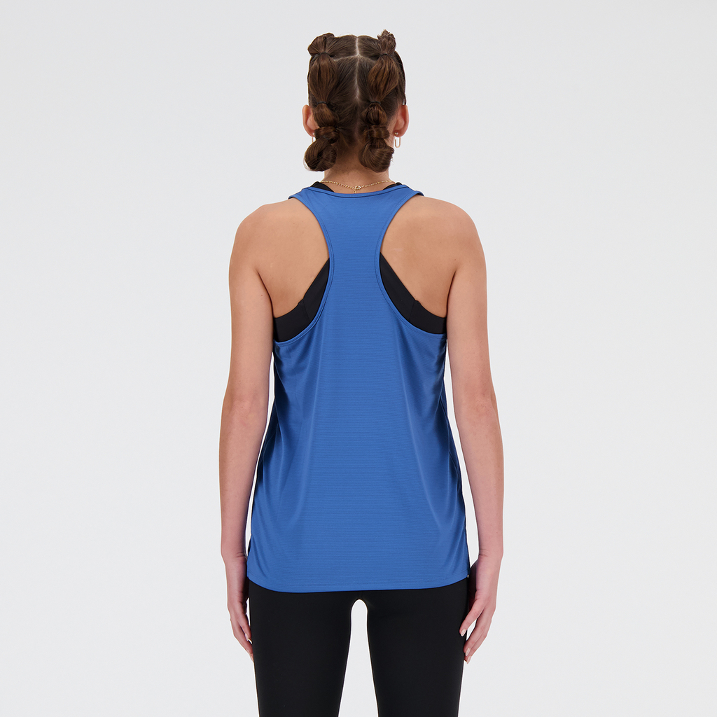 W New Balance Tank blue agate model_bild_back_brandshop