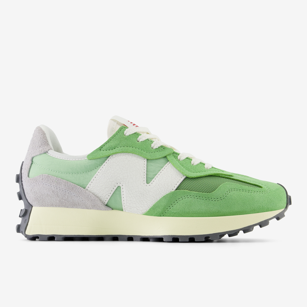 New balance leder kinder green on sale