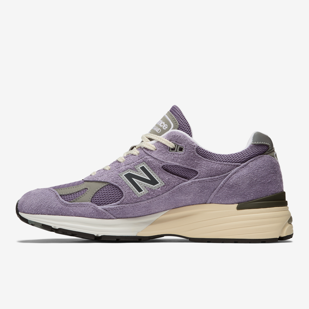 New Balance M 991v2 Made in UK Grounded Pastels Freizeitschuhe in VIOLETT