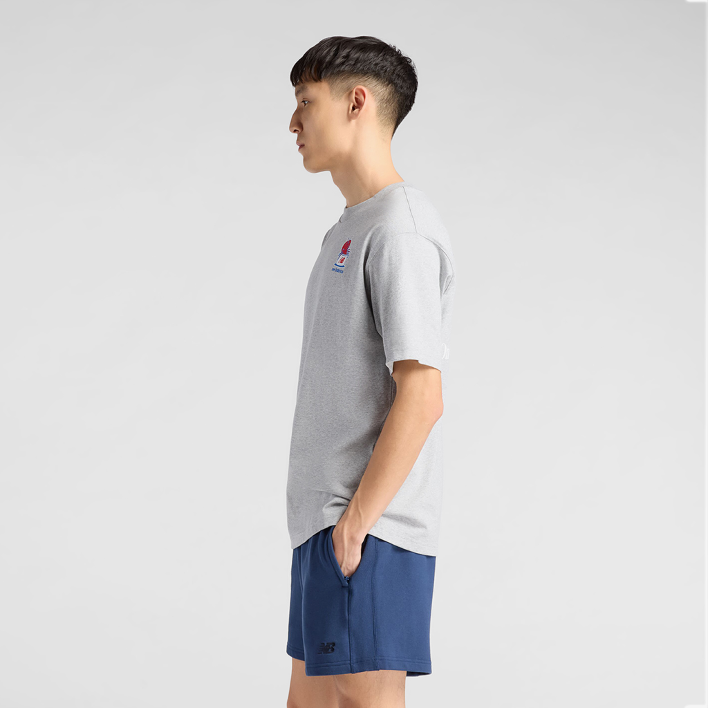 New Balance Lobster Roll T-Shirt in GRAU