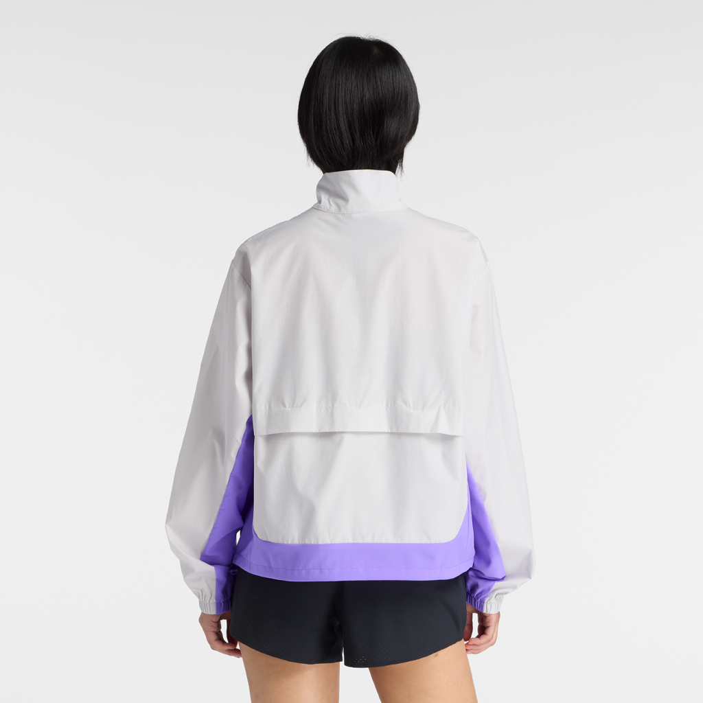 New Balance W Fast Days Jacket in GRAU