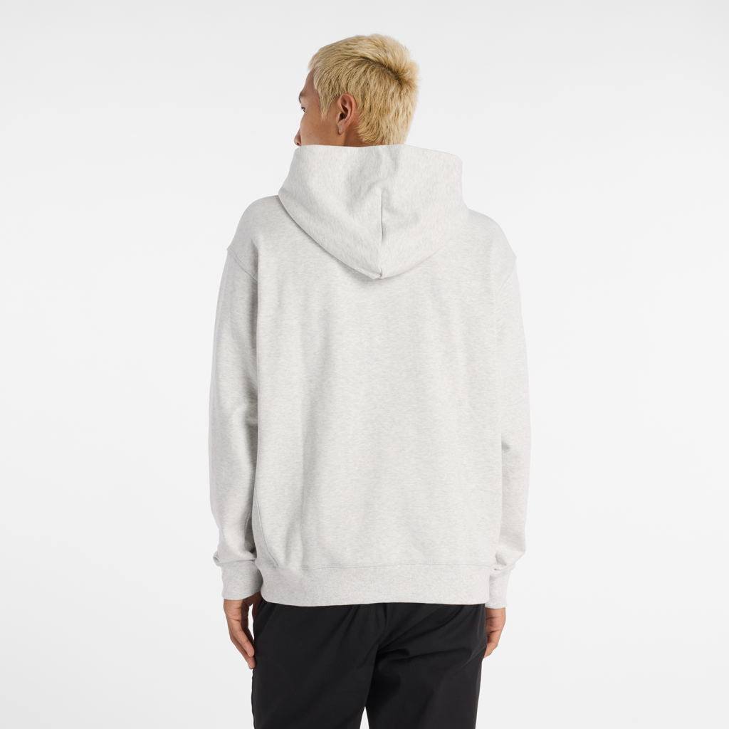 New Balance Atheltics Signature Hoodie in GRAU