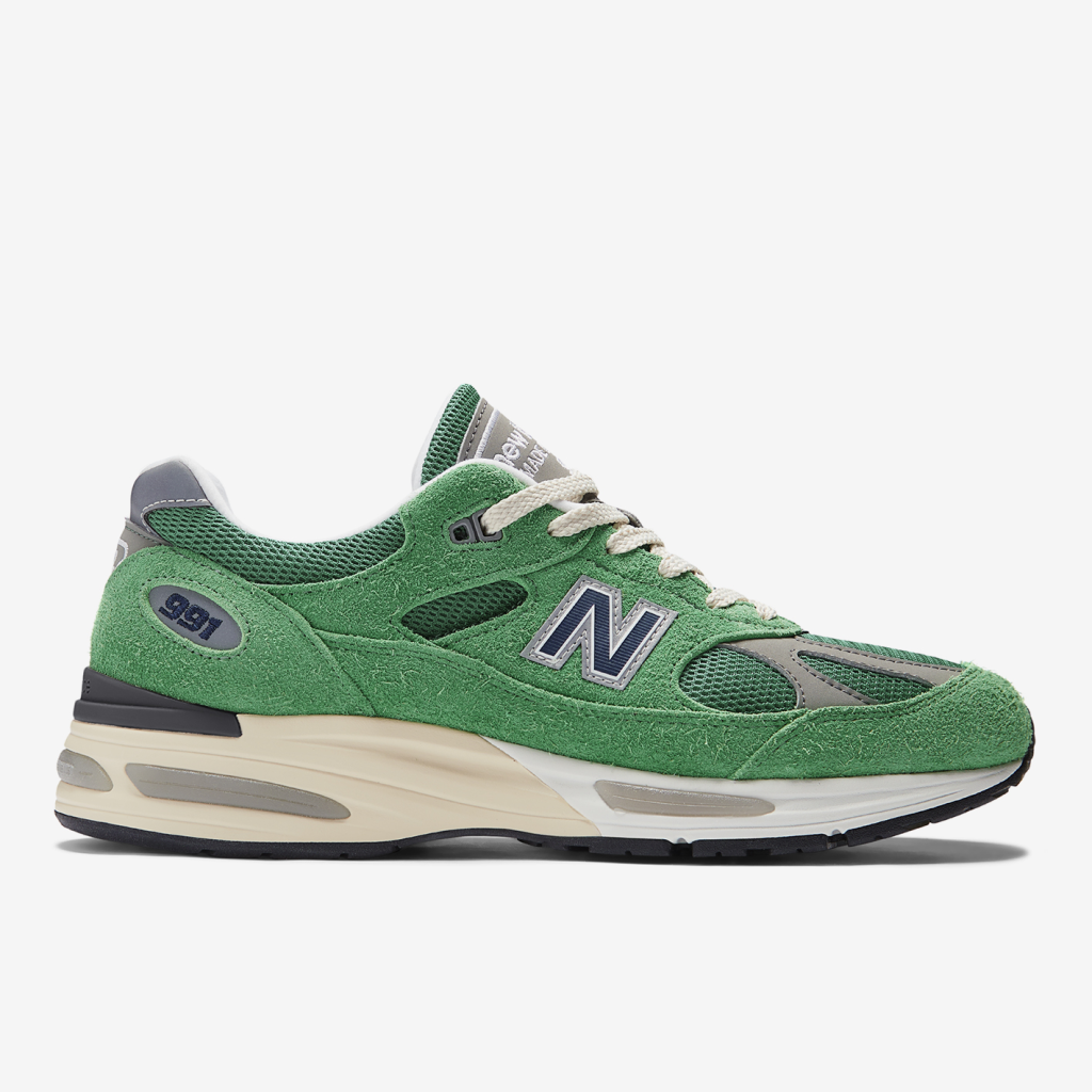 New Balance M 991 Grounded Pastels Made in UK Freizeitschuhe in GRÜN