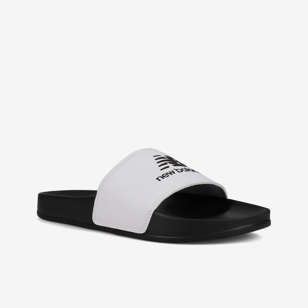 New Balance U 50 Slides Freizeitsandalen in WEISS