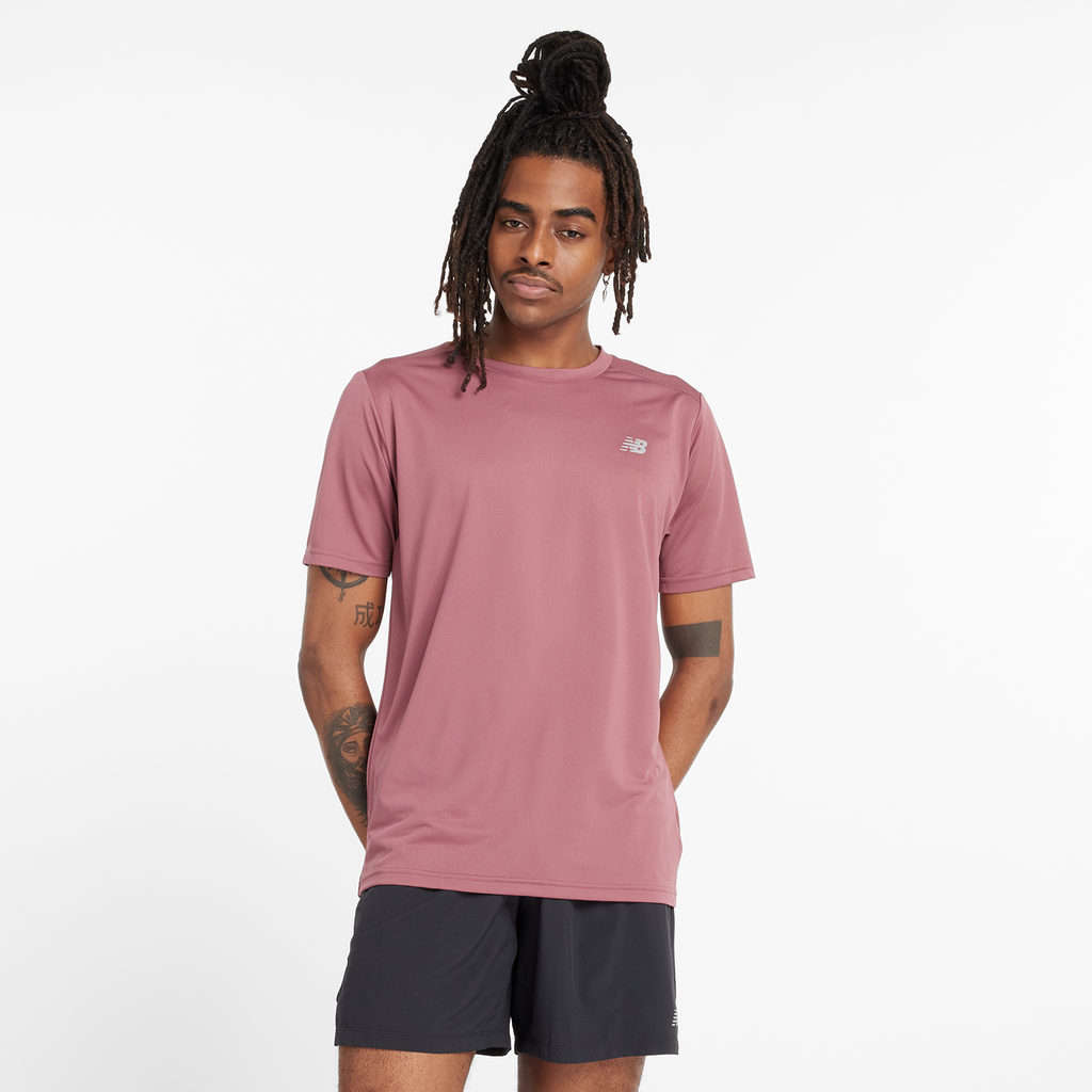 Core Run Short Sleeve washed burgundy Hauptbild_brandshop