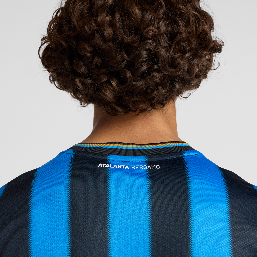 New Balance Atalanta Bergamo Home SS Jersey 25/26 in BLAU