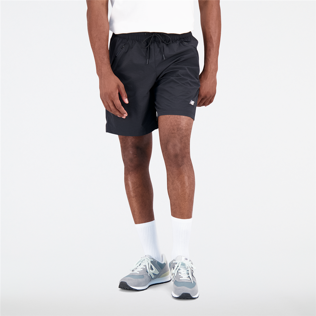 Athletics Remastered Woven Short black Hauptbild_brandshop