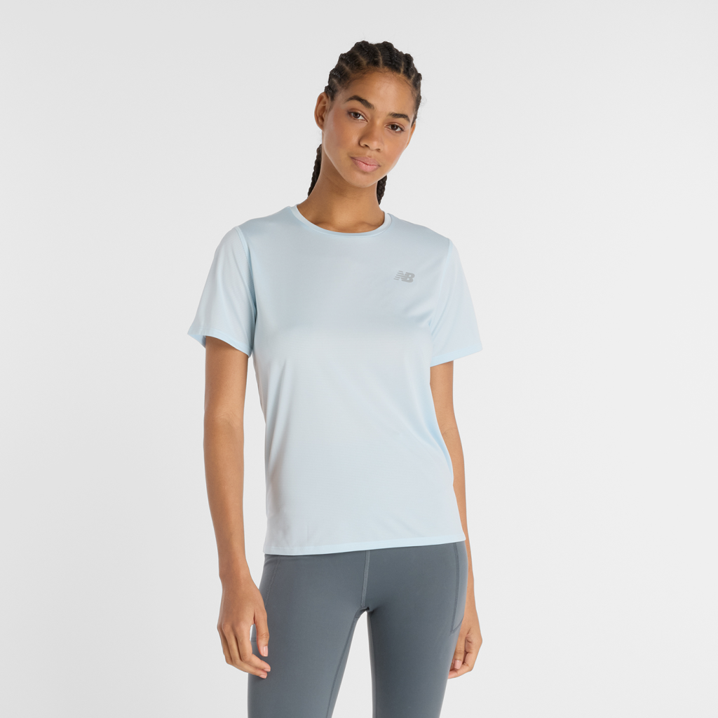 New Balance W New Balance Short Sleeve in GRAU