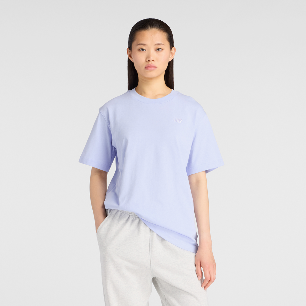 New Balance W NB Athletics Jersey T-Shirt in VIOLETT