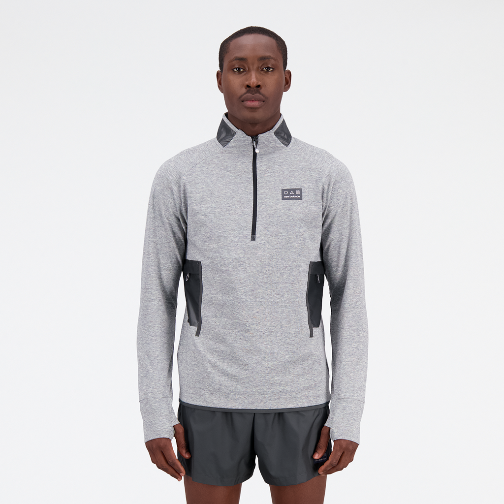 Impact Run AT Spinnex 1/2 Zip spinnex grey Hauptbild_brandshop