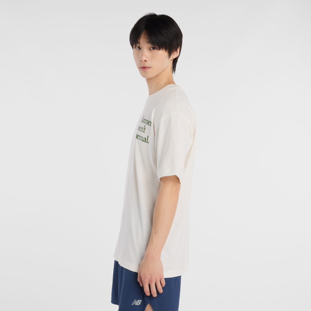 New Balance Runners Arent Normal T-Shirt in WEISS