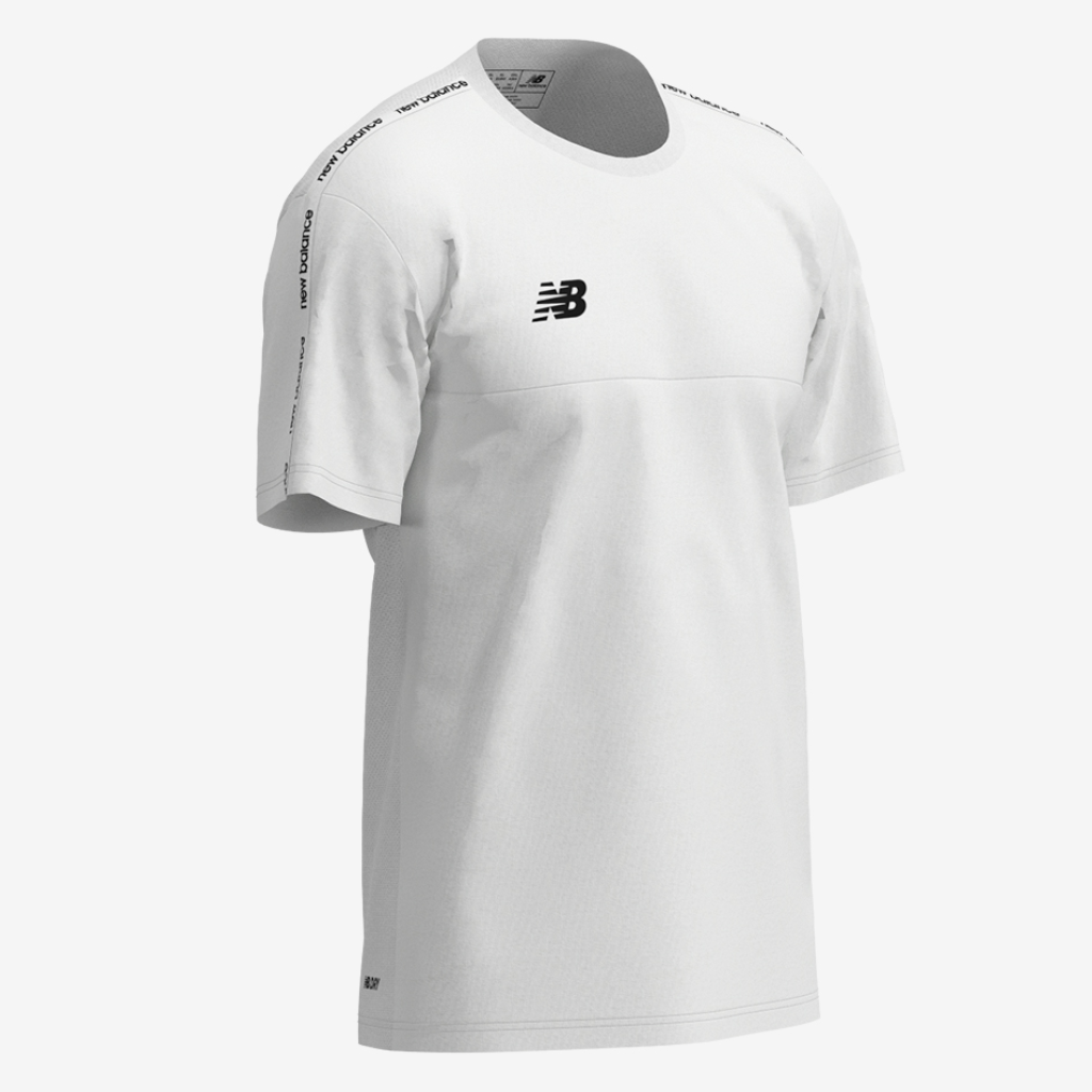 New Balance Y TW Training SS Jersey in WEISS