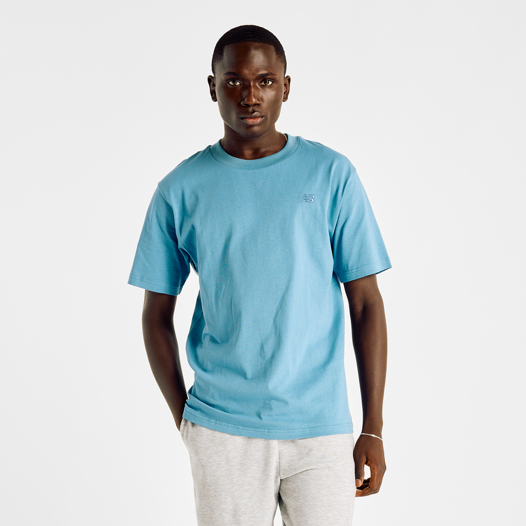 NB Athletics Cotton T-Shirt heron blue Hauptbild_brandshop