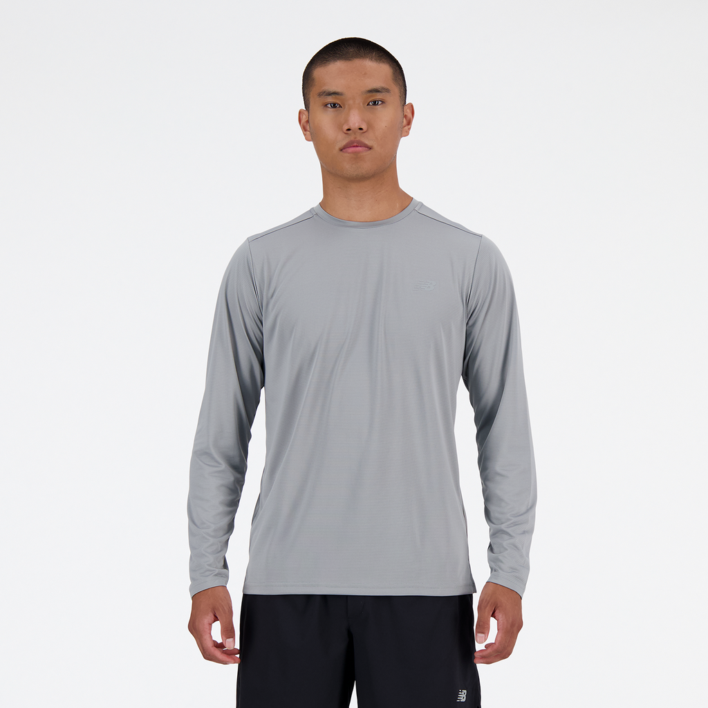 New Balance Run Long Sleeve T Shirt black