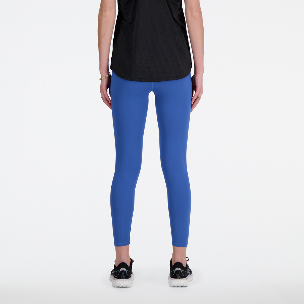 W New Balance Harmony 25 Inch High Rise Legging blue agate model_bild_back_brandshop