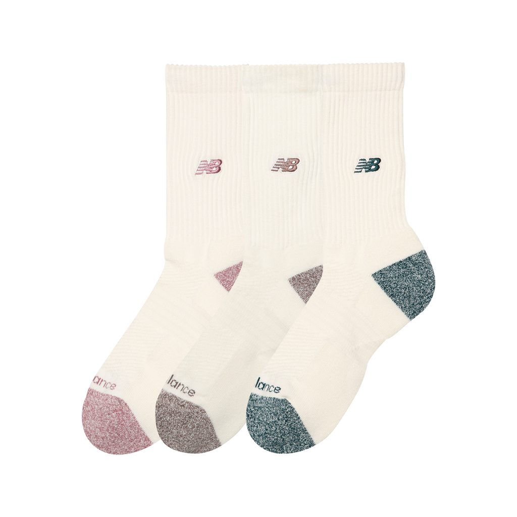 New Balance Active Premium Crew 3 Pack in MEHRFARBIG