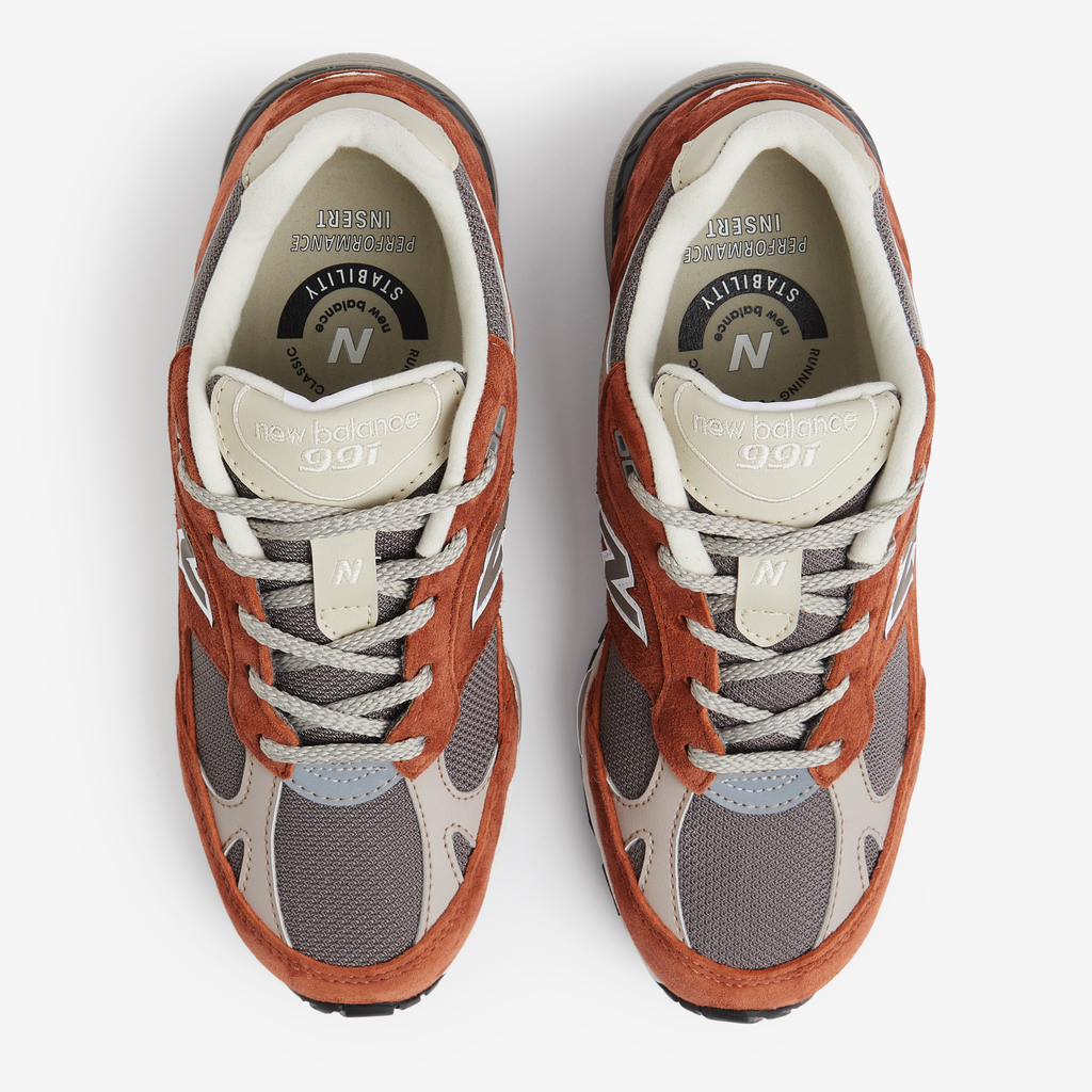 W 991 MiUK Underglazed Freizeitschuhe orange/grey schuh_bild_oben_brandshop