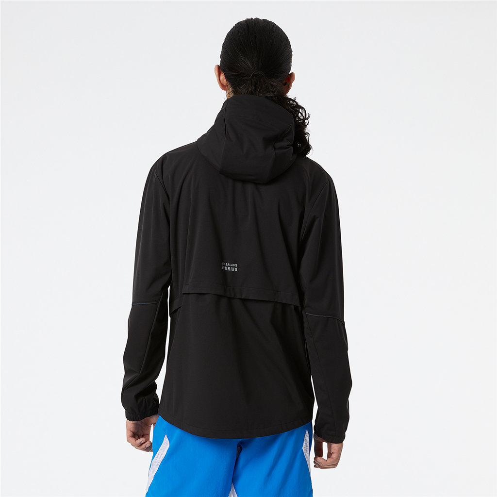 Impact Run Water Defy Jacket black model_bild_back_brandshop